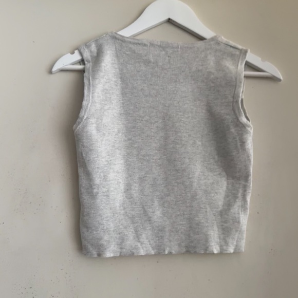 Brandy Melville Rainbow Stripe Knit Tank Top - Picture 2 of 4